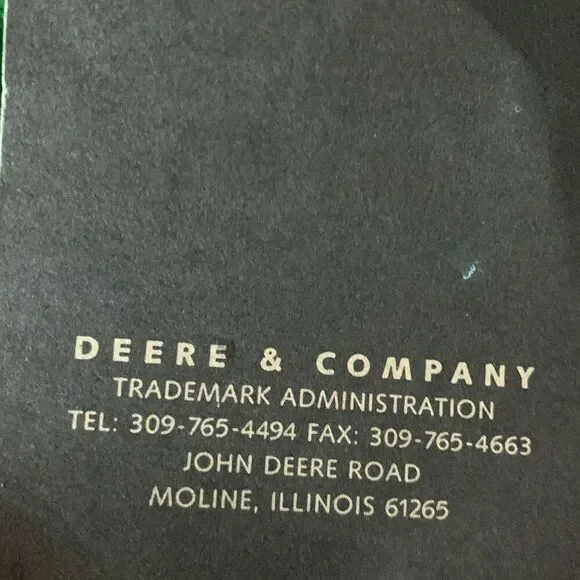 NWT Vintage John Deere Trucker SnapBack Hat Landis Bros, Inc, Lebanon Pennsylvan